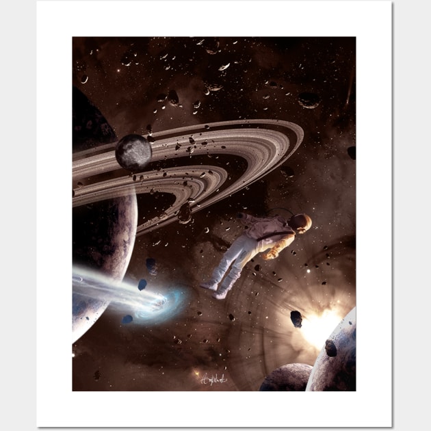 Lost in Space Wall Art by ArijitWorks